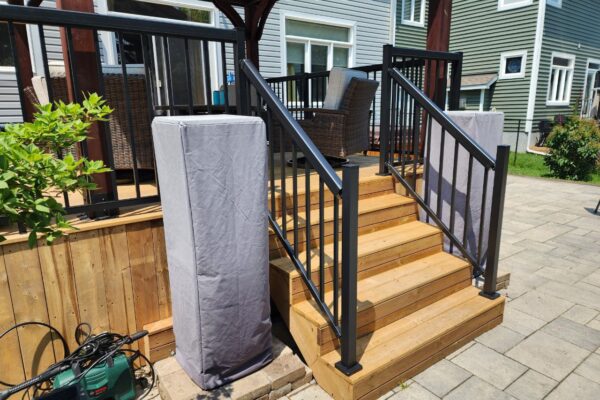 Kemptville Home Renovation Project - New Deck and Gazebo Installation by Stevenson Renovations