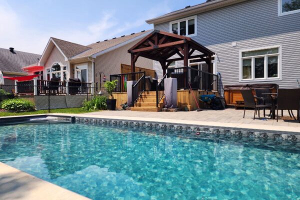 Kemptville Home Renovation Project - New Deck and Gazebo Installation by Stevenson Renovations