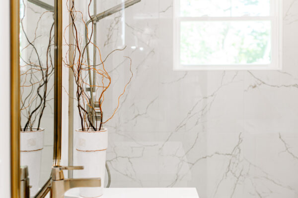 Kemptville Home Bathroom Renovation Project - Tile, Vanity and Shower Installation by Stevenson Renovations